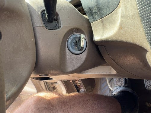 99-00 Mazda Protege DX Trim Collar Around Steering Column Brown