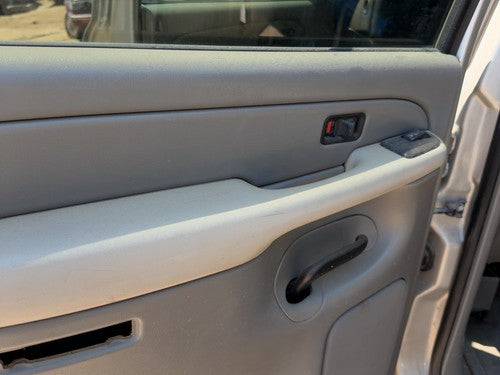 00-06 Suburban 1500 Driver Left Rear Door Trim Panel With Switches Back Gray 92I