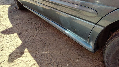 00-04 Lesabre Buick Driver Left Lower Rocker Panel Moulding Side Skirt Blue