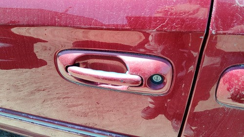 01-07 Chrysler Town Country Driver Left Front Outside Door Handle Oem Red Prh