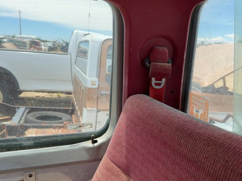 1987-1991 Ford F150 Pickup Passenger Right Rear B-Post Trim Panel Red