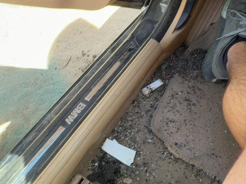 2001 Bmw 530I Driver Left Lower Sill Step Moulding Trim Panel Oem Tan