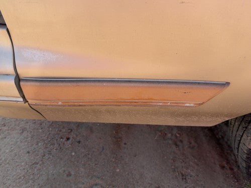 93 Century Passenger Right Rear Moulding On Quarter Panel Oem 4-Door Sedan Gold