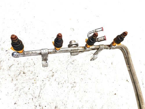 1985-2003 Ford F150 Complete Fuel Rail With Injectors Set Loaded Oem 4.6L