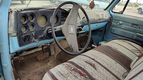 1973-1991 Chevy C10 Ash Tray Assembly Oem Slide Out Dash Blue