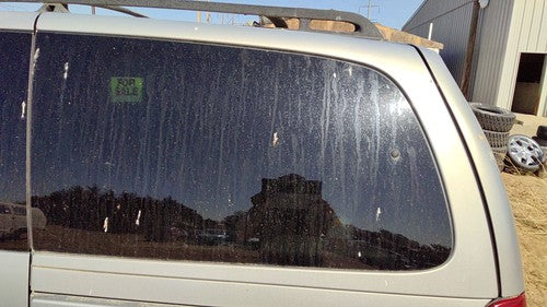 1997-2005 Chevy Venture Driver Left Rear Quarter Glass Back Side Window Oem