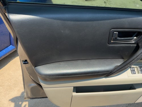 03-06 Fx45 Driver Left Front Door Trim Panel With Master Switch Willow/Black S
