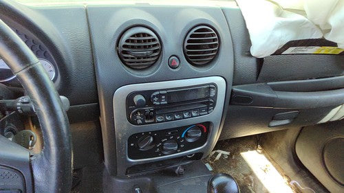 2004 Jeep Liberty Trim Bezel Around Radio Surround Dash Panel Oem Gray Dv