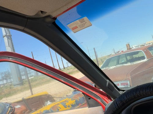 1994 Nissan Pathfinder Driver Left A Pillar Trim Windshield Post Panel Oem Gray