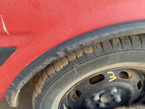 1987-1988 Toyota FX Driver Left Rear Wheel Flare Moulding OEM Back