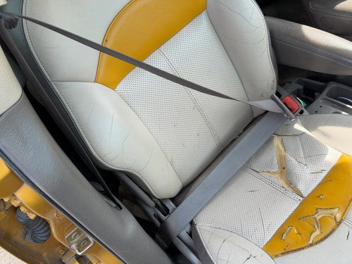 01-05 Pt Cruiser Passenger Front Seat Belt Retractor Shoulder Taupe/Beige Fl