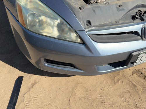06-07 Honda Accord Front Bumper Cover Assembly Oem 2.4L Sedan Cool Blue B542M