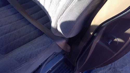 1993-1995 Chevy Astro Driver Left Front Seat Belt Retractor Oem Shoulder Tan