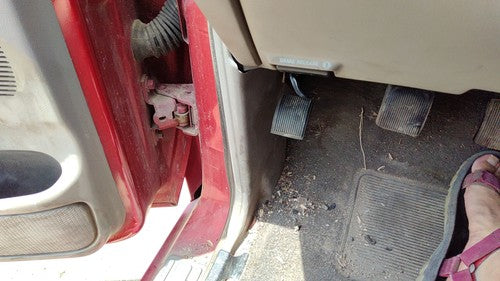 1999-2001 Mazda B2500 Driver Left Lower Kick Trim Panel Oem Gray V2