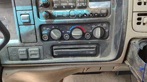 96-00 Silverado 2500 Temperature Control Module In Dash Heater Ac Head Unit Oem