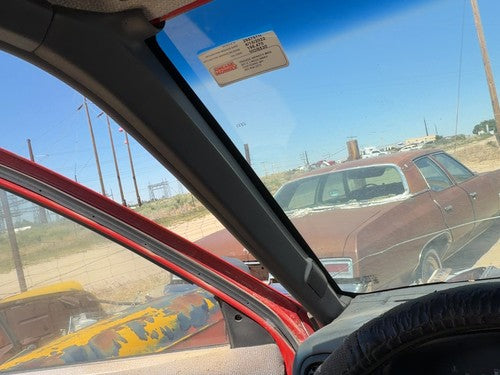 1994 Nissan Pathfinder Driver Left A Pillar Trim Windshield Post Panel Oem Gray