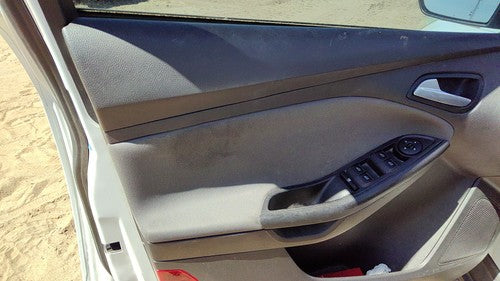 13-14 Focus Ford Driver Front Door Trim Panel With Master Switch Black Ew