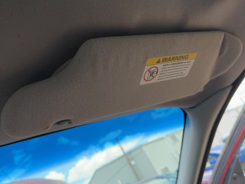 2000-2003 Ford Taurus Passenger Right Sun Visor Oem Illumination Gray