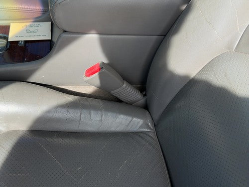 98-04 Seville Driver Left Front Seat Belt Buckle Receiver Oem Dark Gray 145