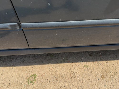 96-00 Civic Passenger Right Front Moulding From Door Oem Trim Strip Blue B-73M