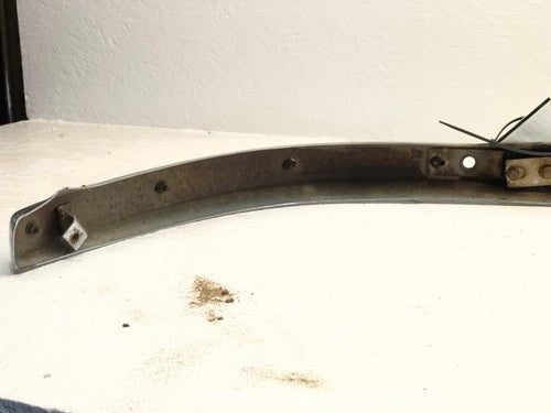 70-73 Nissan Datsun 240Z Chrome Rear Bumper Assembly With Moulding - Some Bent
