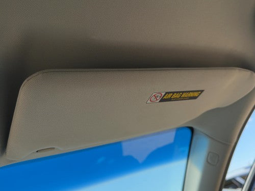 2005-2007 Honda Accord Passenger Right Sun Visor Oem Without Illumination Gray