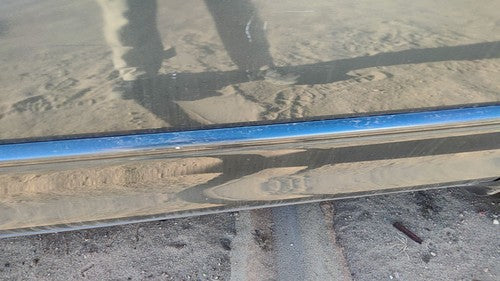 98-04 Intrepid Passenger Right Front Moulding From Door Trim Steel Blue Pbq