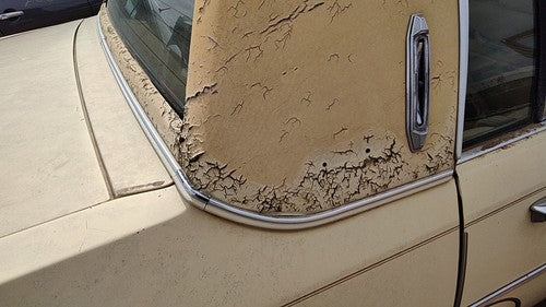 1977-1984 Cadillac Deville Chrome Trim Set Below Back Glass Oem Strip