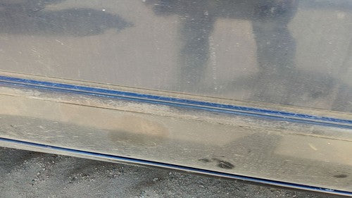 97-01 Toyota Camry Driver Left Front Moulding From Door Oem Trim Strip Blue 8L3