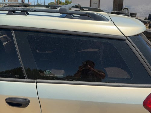05-09 Subaru Legacy Outback Driver Left Rear Quarter Glass Back Side Window Oem