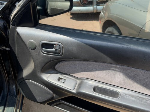 1998 Nissan Maxima Passenger Right Front Door Trim Panel With Switches Black