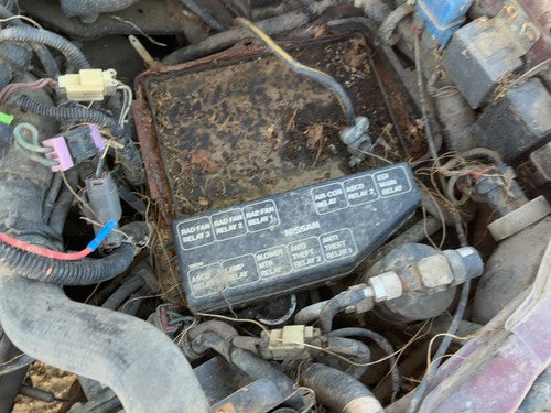 1985-1988 Nissan Maxima Engine Fuse Box Power Distribution Panel Oem 3.0L