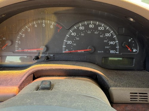 2001 Lincoln LS Speedometer Cluster Instrument Gauges Panel OEM 1W4Z10849BA