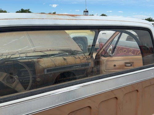 1973-1988 Chevy Silverado C20 Back Glass Rear Window Oem 00363107