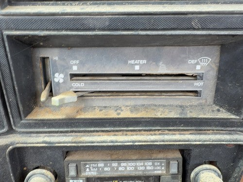 77-80 Silverado C20 Temperature Control Module In Dash Heater Head Unit Oem