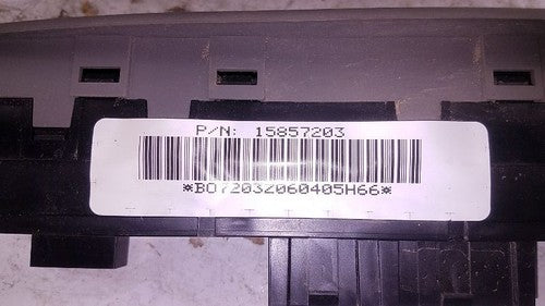 2006 Buick Rainier Passenger Rf Door Window Switch 2006-2009 Oem 15857203