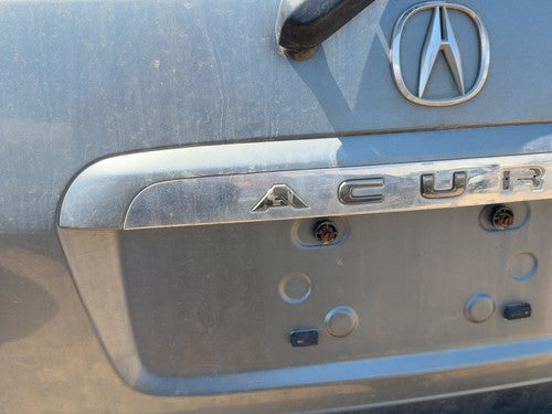 01 Mdx License Plate Trim Surround Panel Tail Trunk Finish G-501M-4 Granite Gree