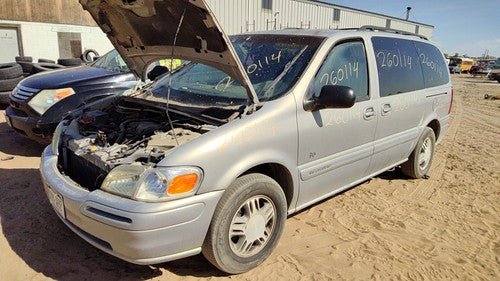 97-00 Chevy Venture Driver Left Rear Moulding On Quarter Panel Oem Silver 17U