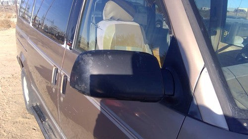 1988-1998 Chevy Astro Passenger Right Side Mirror Door Mounted Oem Brown