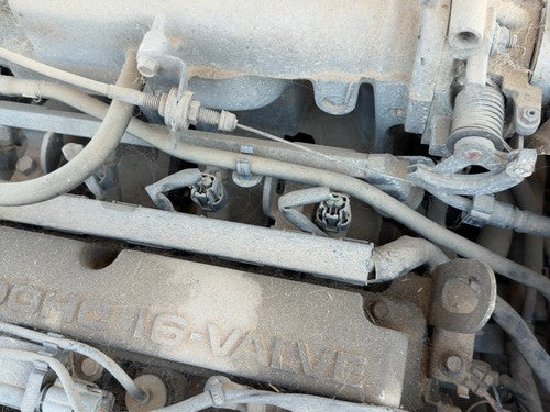 1997-2003 Mazda Protege Dx Complete Fuel Rail With Injectors Set Loaded Oem 1.6L