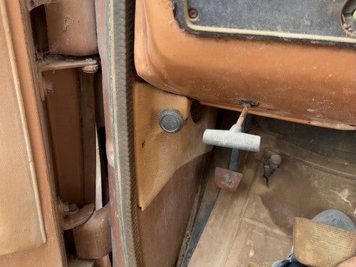 1980 Chevy Silverado C20 Driver Left Lower Kick Trim Panel Oem Tan