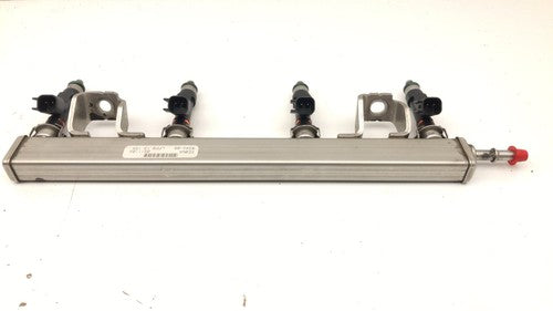 2008-2011 Ford Focus Complete Fuel Rail With Injectors Set Loaded Oem 2.0L