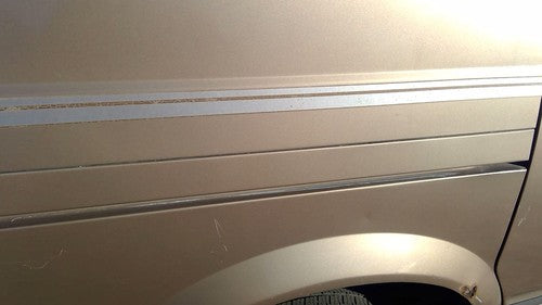 92-95 Astro Passenger Right Rear Sliding Door Roller Cover Trim Moulding Brown