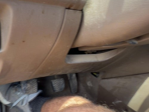 99-00 Mazda Protege Dx Lower Dash Under Column Knee Bolster Trim Panel Oem Brown