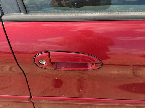 1999-2003 Ford Taurus Passenger Right Front Outside Door Handle Oem Red