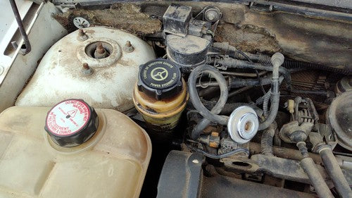 2000 01 Focus Station Wagon Power Steering Fluid Remote Reservoir Tank 2.0L Dohc