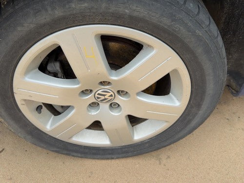 06-09 Beetle Convertible 16" Aluminum Wheel Factory 6 Spoke Rim