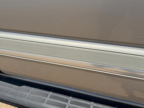 05 Suburban 1500 Driver Left Rear Moulding Door Back Trim Strip Silver Birch 59U