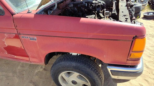 1989-1990 Ford Bronco 2 Passenger Right Front Fender Oem Red E9Tz16005A