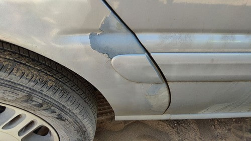 2000 Chevy Venture Passenger Right Rear Moulding On Quarter Panel Oem Silver 17U